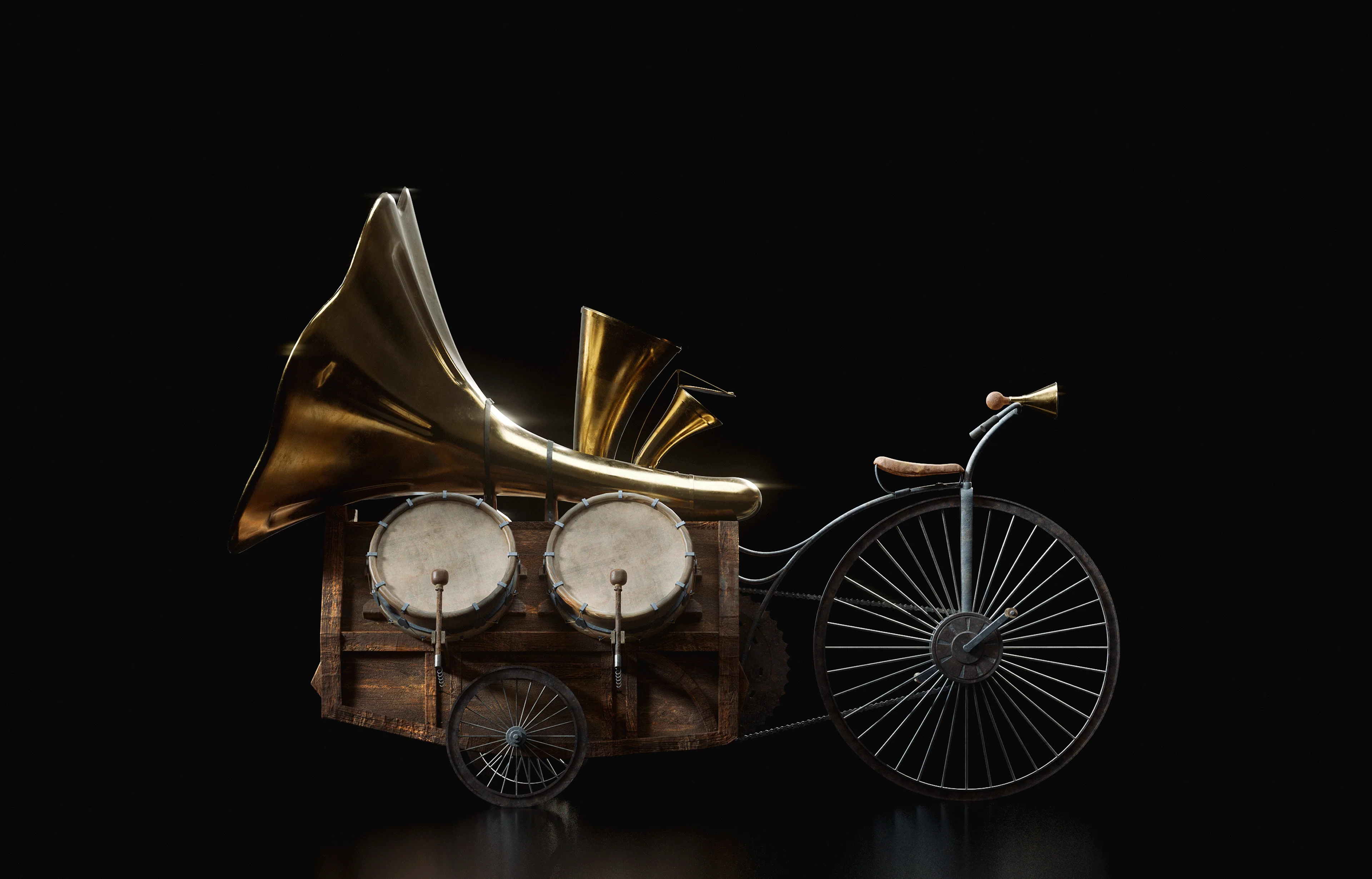 Band Wagon 3D Model - Image 4