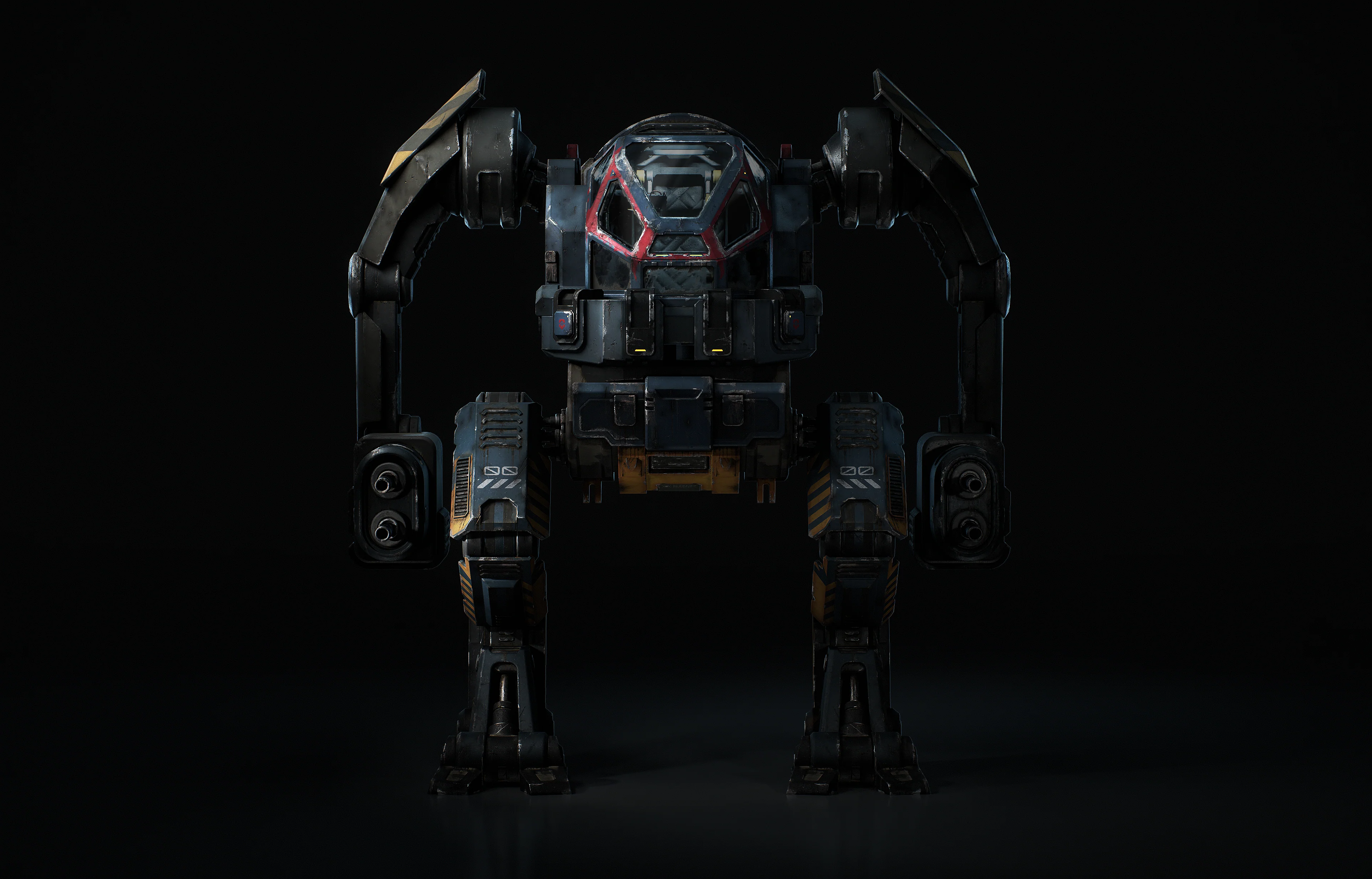 Trooper Mech 3D Model - Image 4