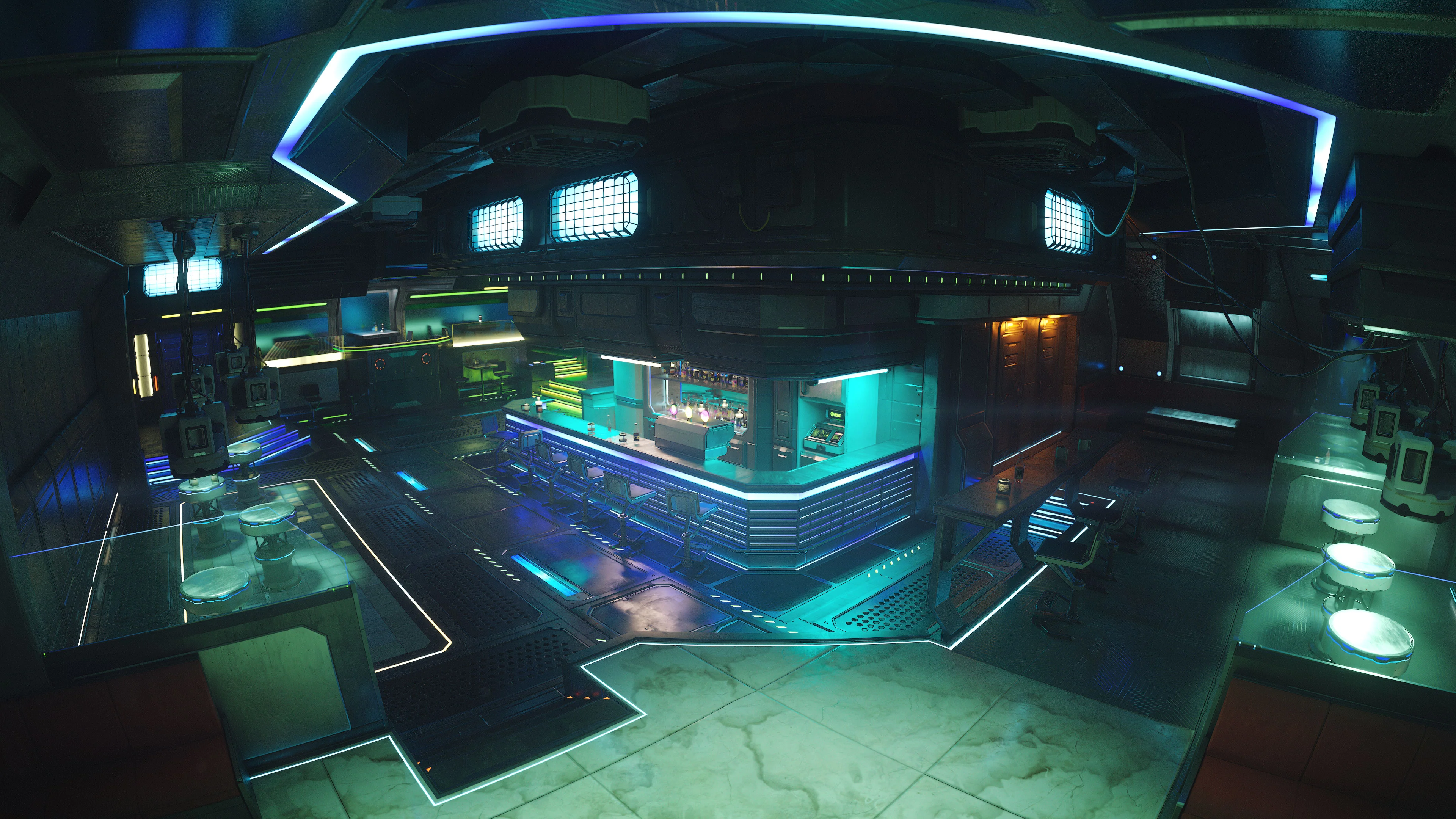 CyberPunk Interiors - Image 28