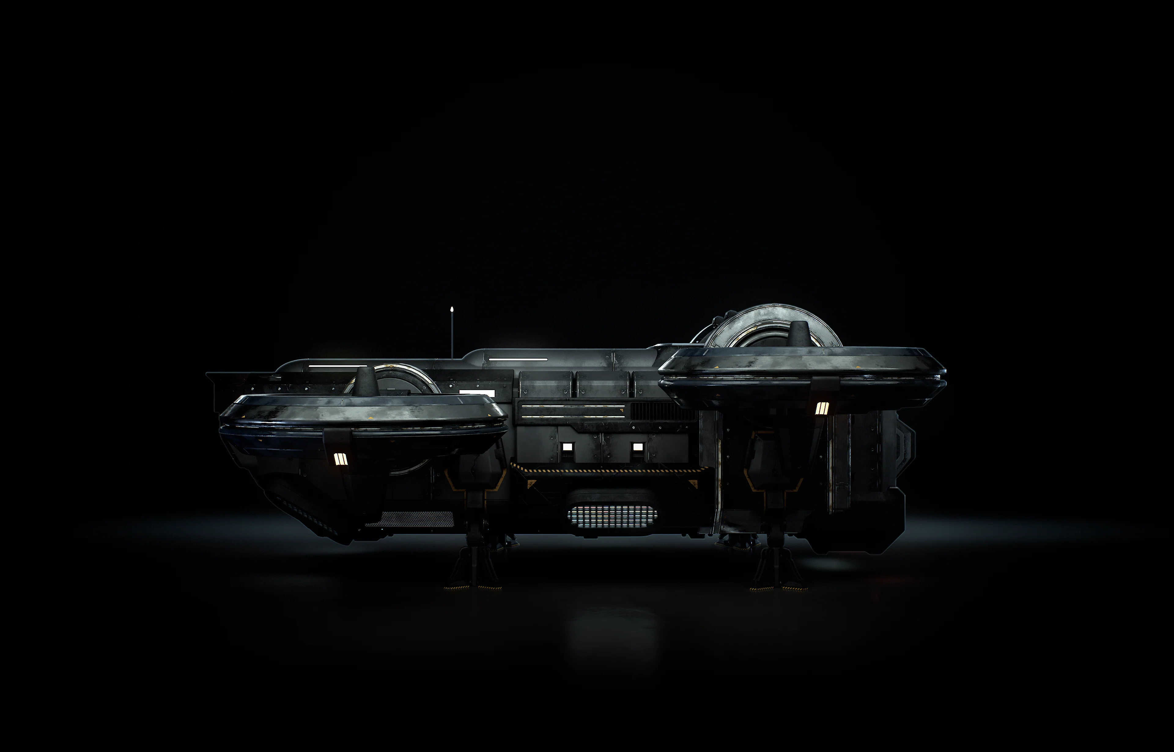 Dropship 3D Model - Image 3
