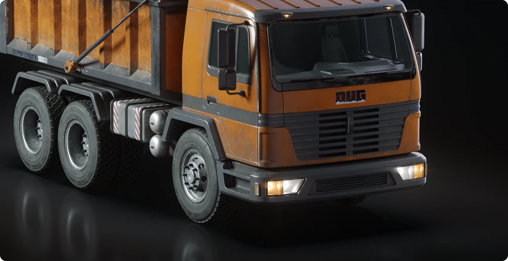 Dump Truck 3D Model - Image 8