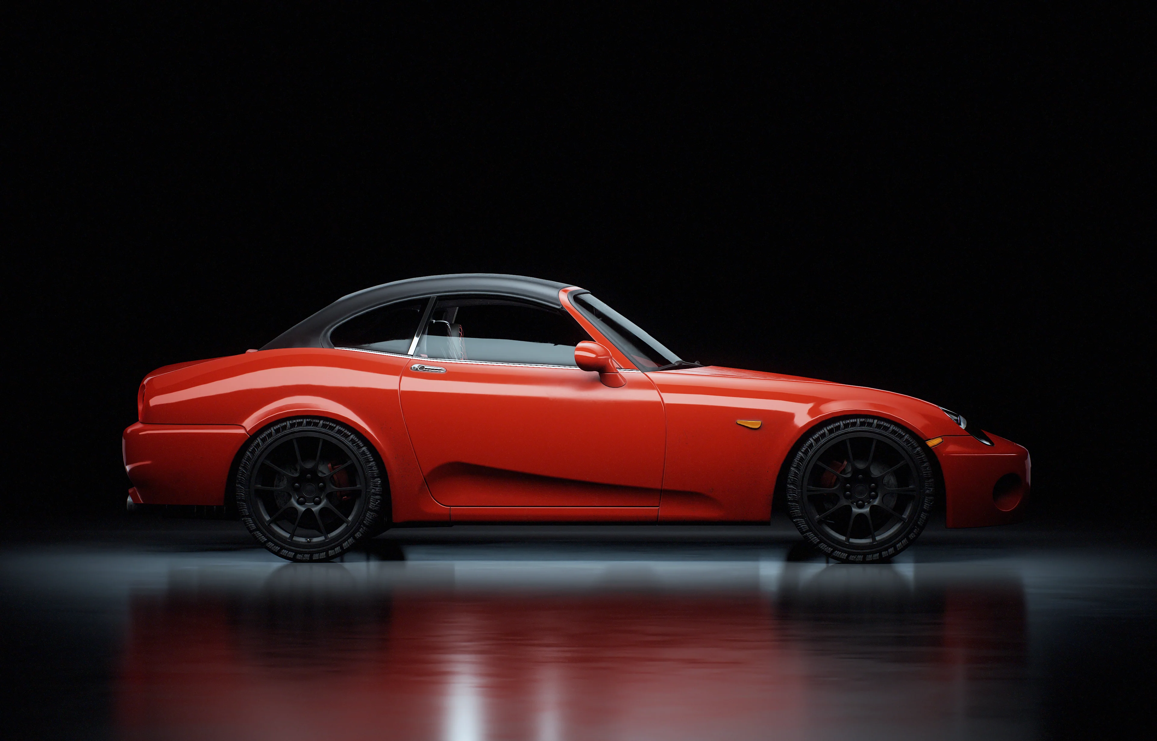 Sports Car 3D Model - Image 4