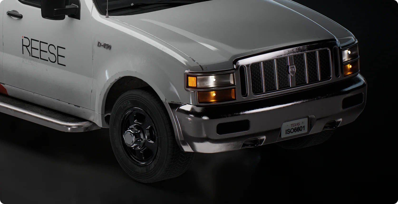 Work Truck 3D Model - Image 9